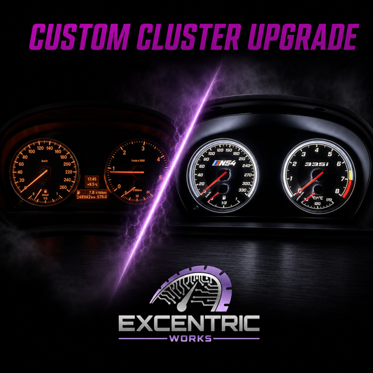 Custom BMW Cluster Upgrade